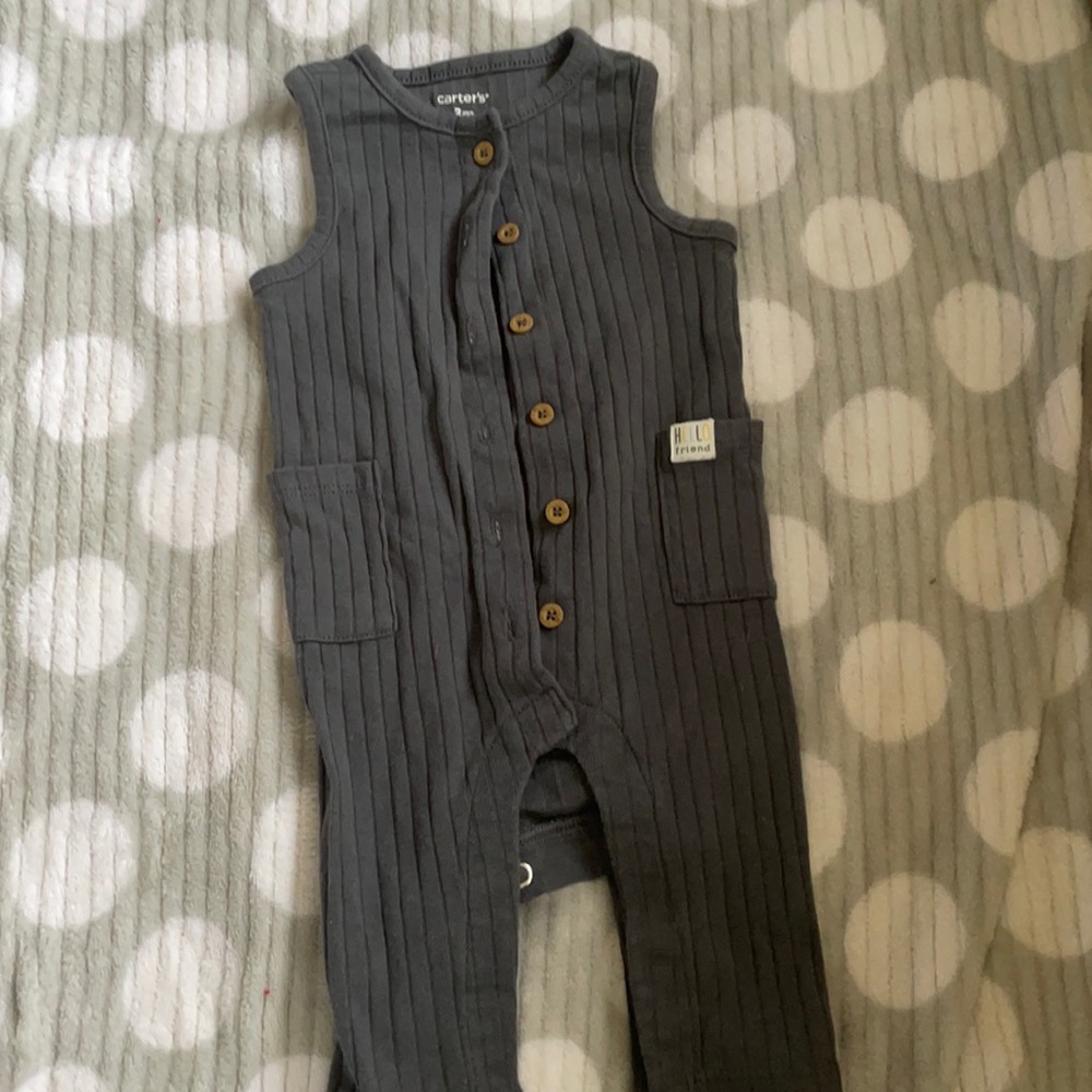 One piece outfit for spring/summer. Super cute and comfortable for baby
